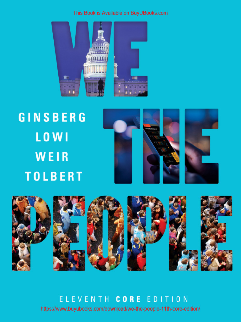We the People (11th Core Edition) PDF. | PDF | Federalism | First ...