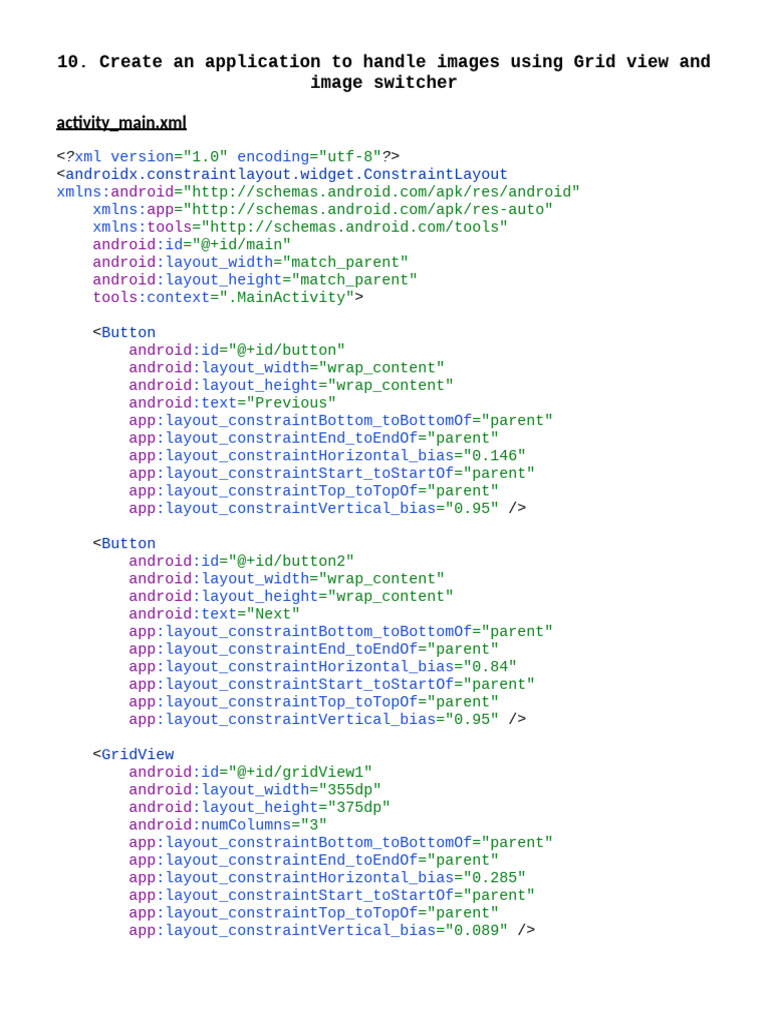 10. Image Application | PDF | Android (Operating System) | Software