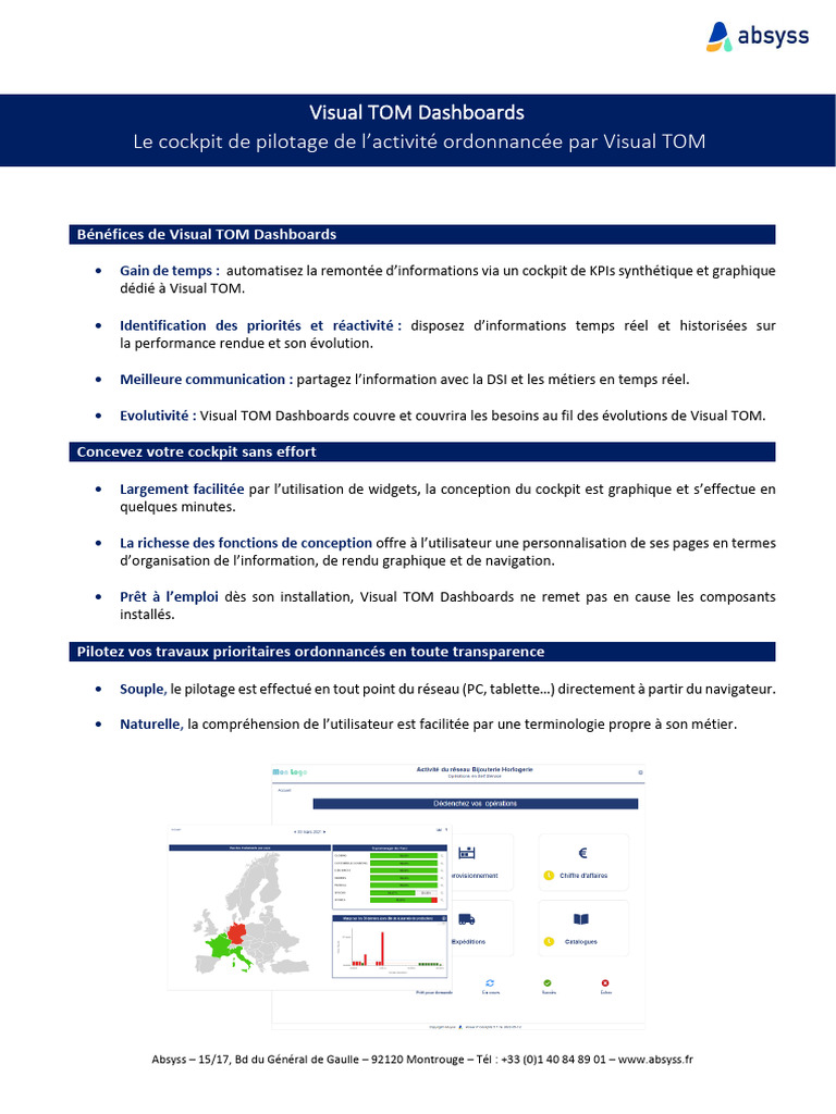 Visual Tom Dashboards | PDF | Logiciel | Informatique