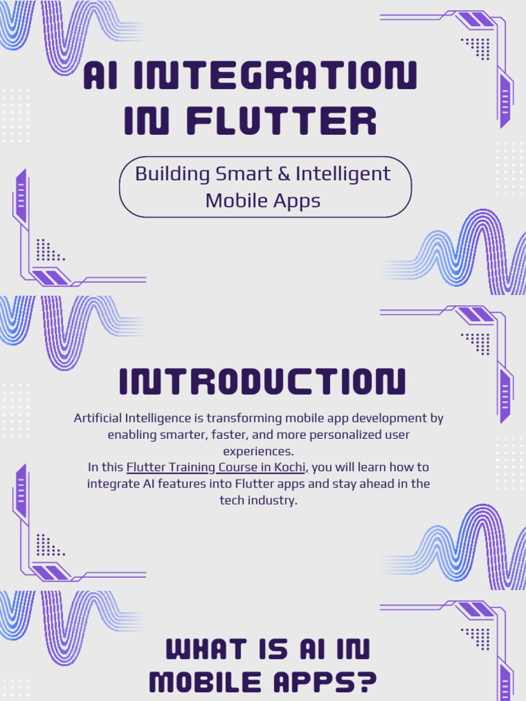 AI Integration in Flutter | PDF