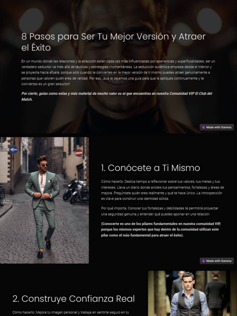 8 Pasos Para Ser Tu Mejor Version y Atraer El Exito 5 | PDF | Las emociones