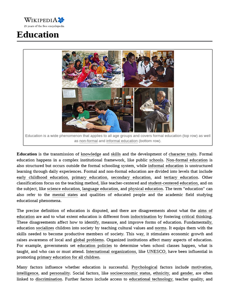 Education | PDF | Methodology | Intelligence