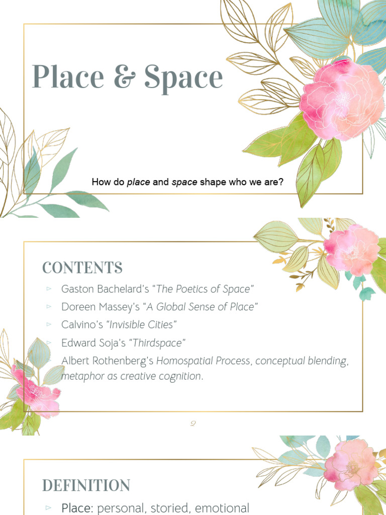 Third Space.pptx Copy | PDF | Space | Metaphor