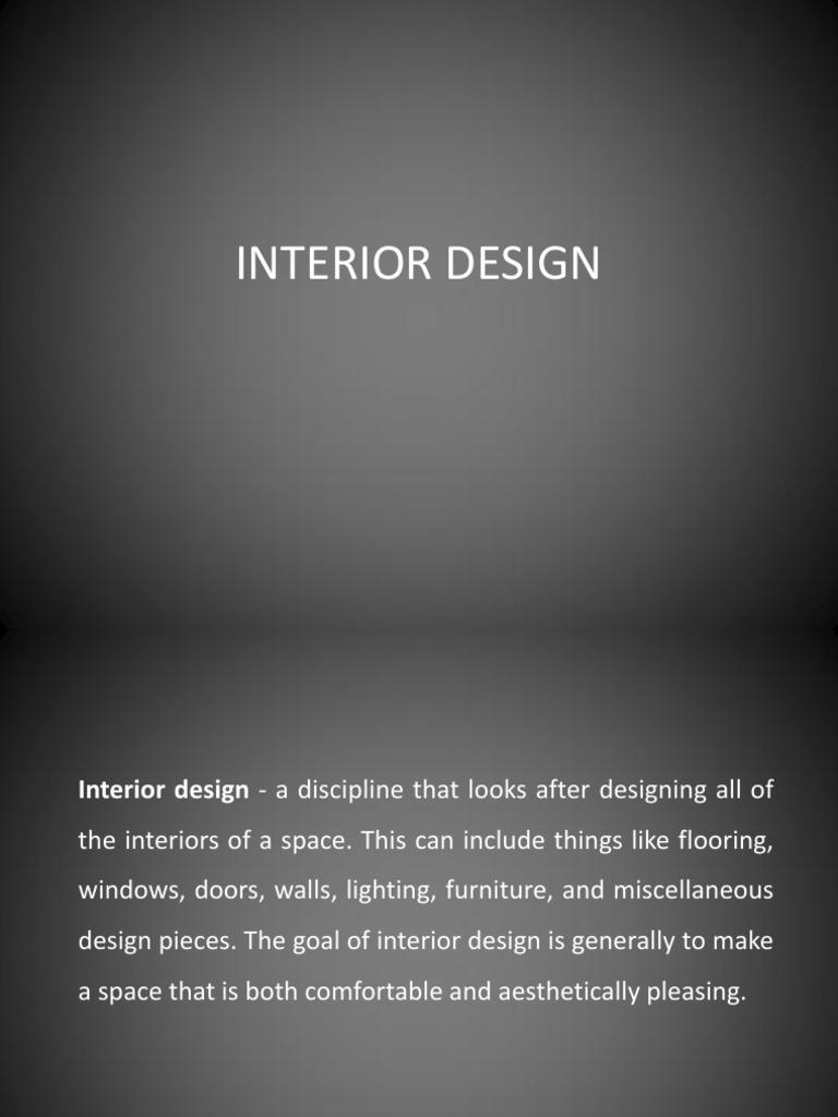 Interior Design Principles Overview | PDF | Symmetry | Asymmetry