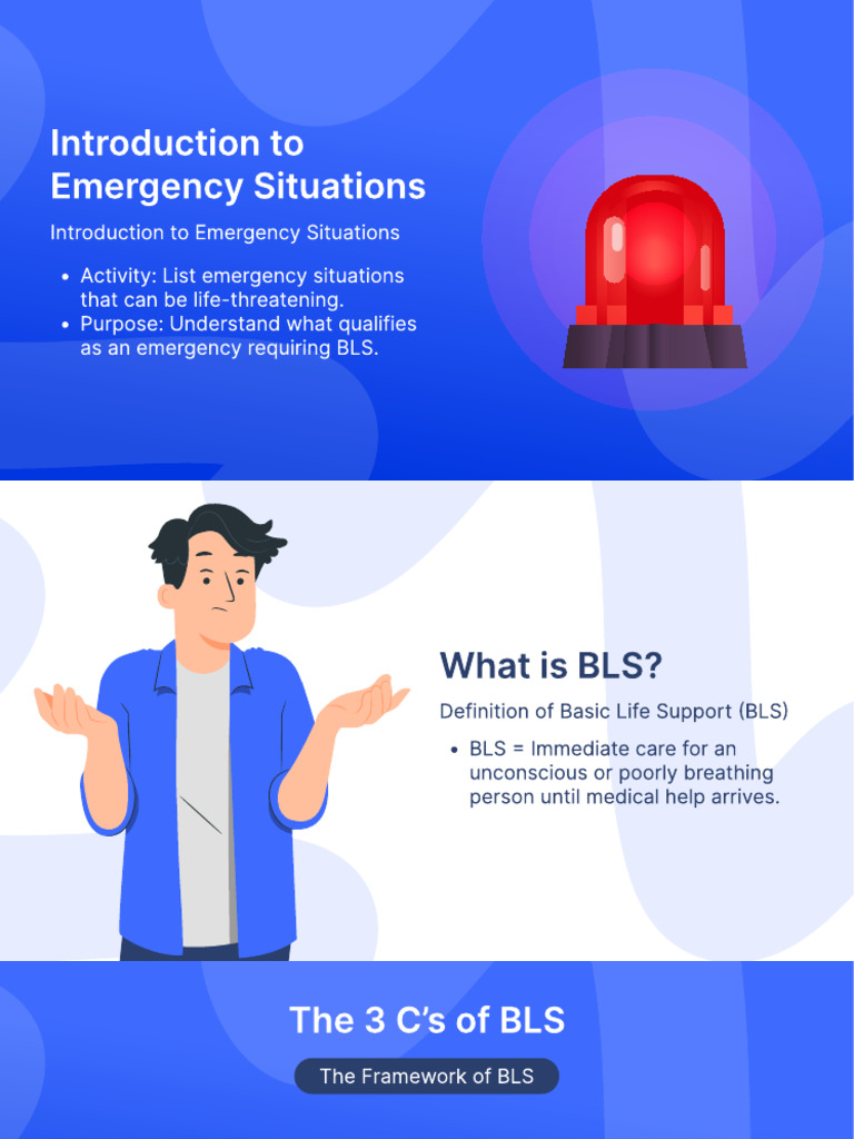 BLS_TRAINING_21_slides | PDF | Cardiopulmonary Resuscitation | Clinical ...