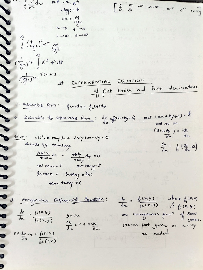 differential equation | PDF