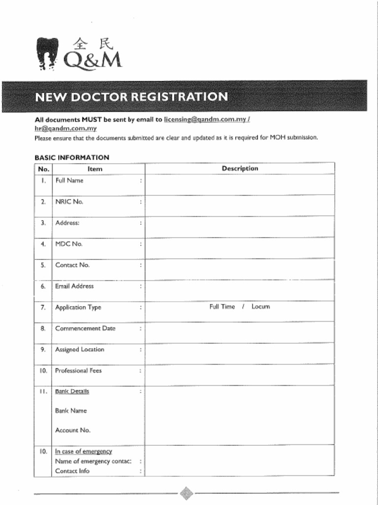 New Doctor Registration | PDF