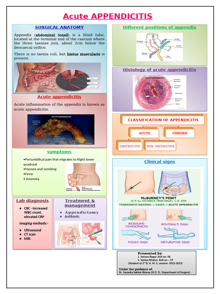 Acute Appendicitis 1 | PDF