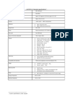 LASTER G1 Standard Specifications - 1