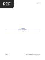 IAC January 2025 Exam Paper 1 | PDF | Expense | Taxes