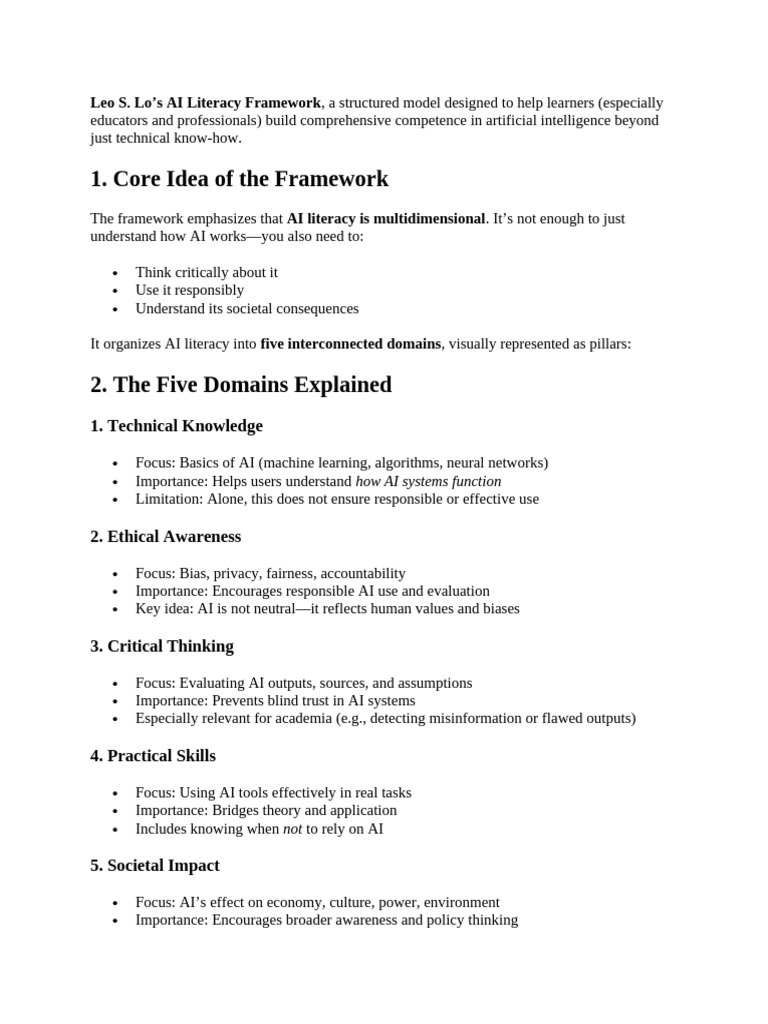 Leo S_Framework Analyze | PDF | Artificial Intelligence | Intelligence ...