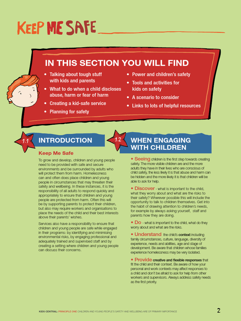 Child Safety and wellbeing | PDF | Child Abuse | Child Protection