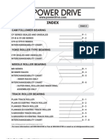 Cam Follower Bearing Catalog (Powerdrive - Com)