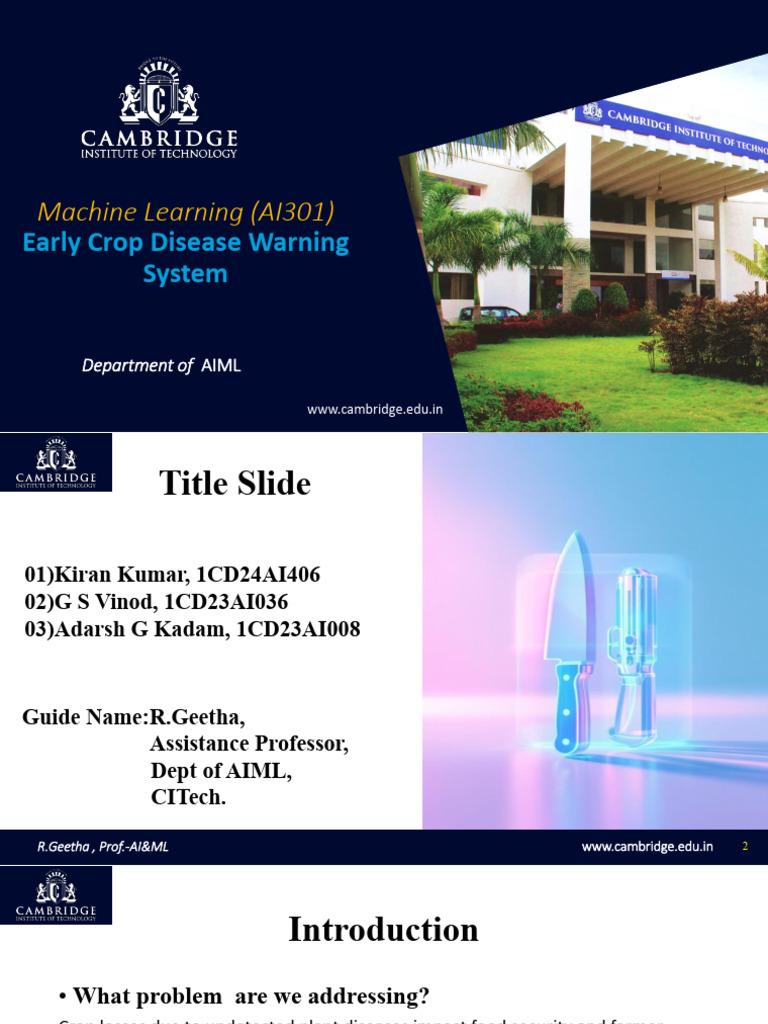 Department of AIML | PDF
