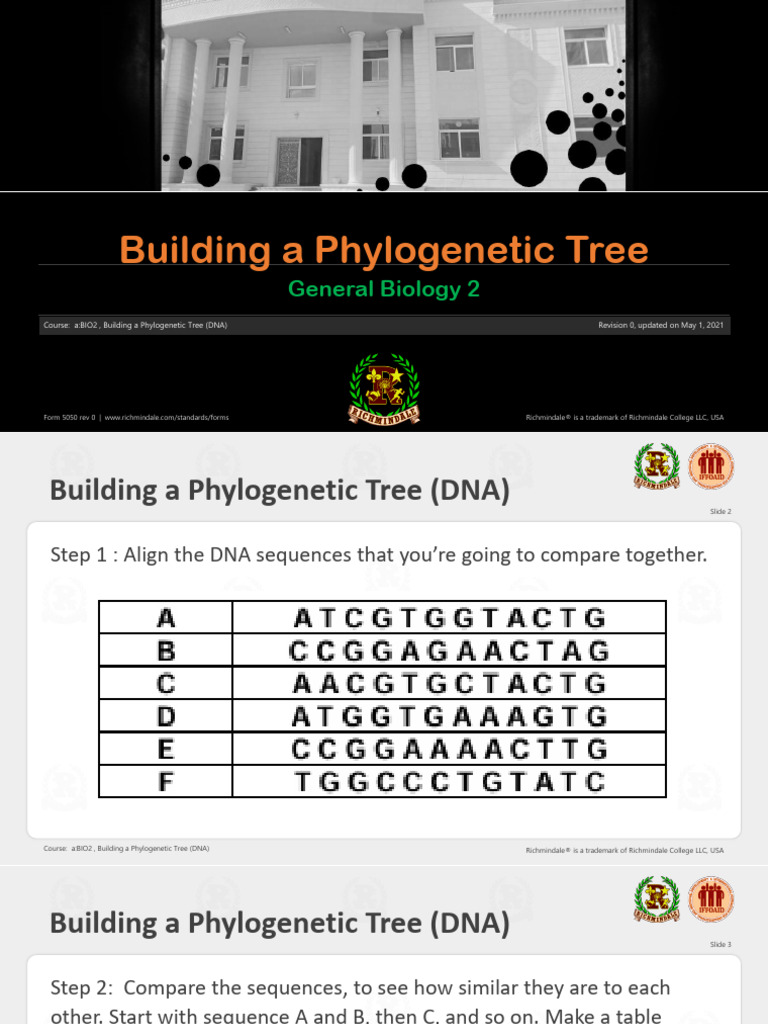 Bio L10 | PDF | Phylogenetics | Phylogenetic Tree