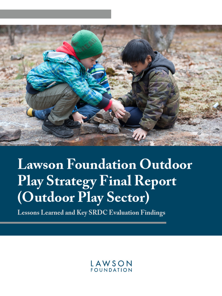 Outdoor Play Sector Report | PDF | Evaluation | Child Care