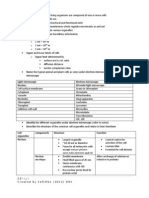 H2 Biology - Notes On Cell Structure - Cell Organelles