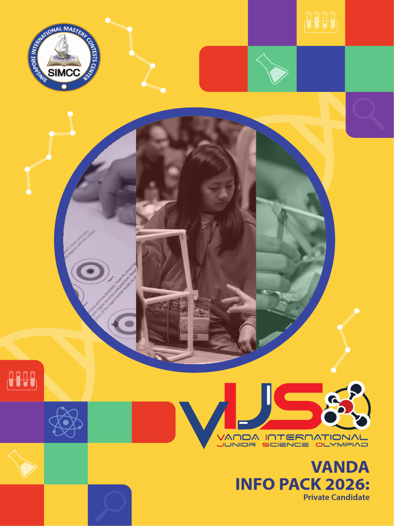 VANDA - 2026 - Info Pack - Private Candidate - V4 | PDF | Science | Matter