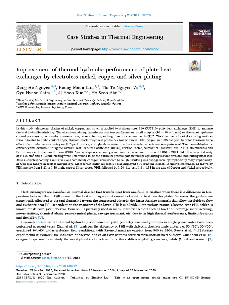 Electroless Nickel, Copper and Silver Plating | PDF | Heat Transfer ...