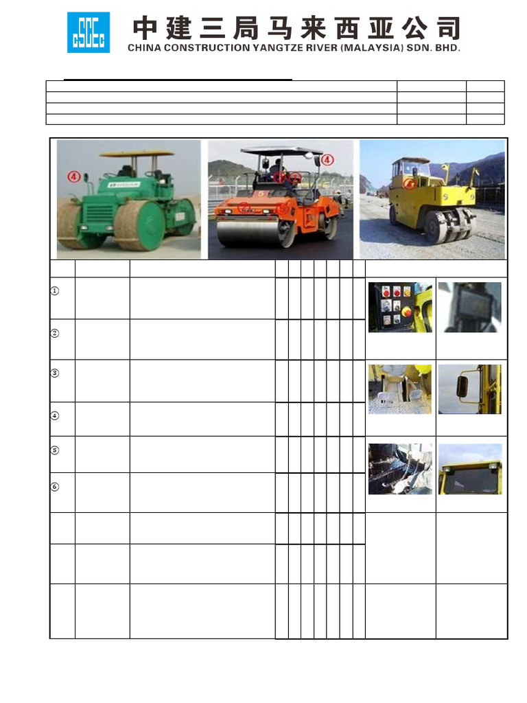 CCYR ATX Roller Checklist | PDF | Vehicles