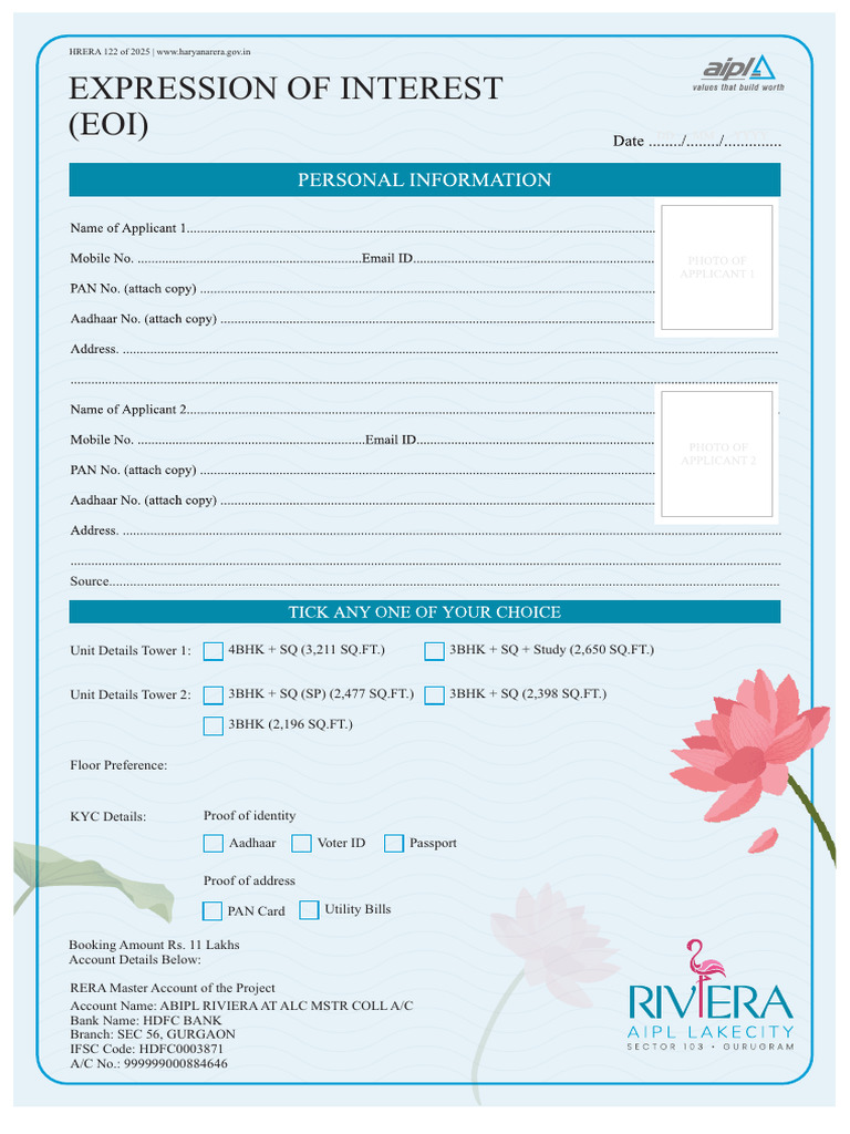 Expression of Interest | PDF