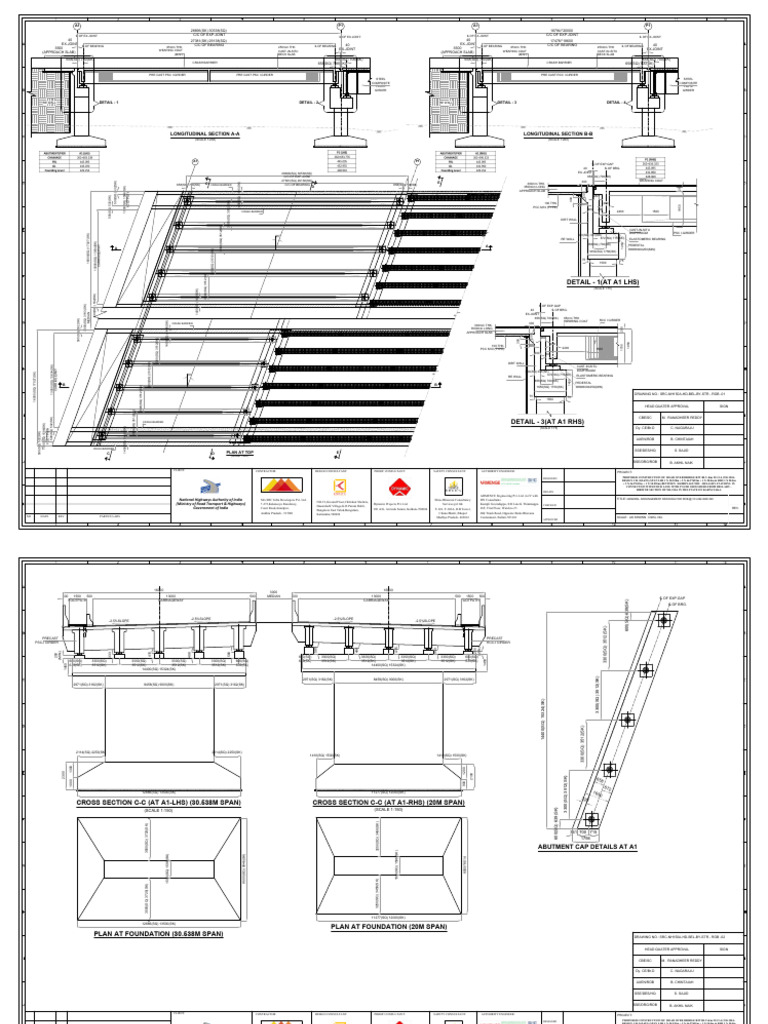 Approach Span Drawings (19!09!2025) | PDF | Structural Engineering ...