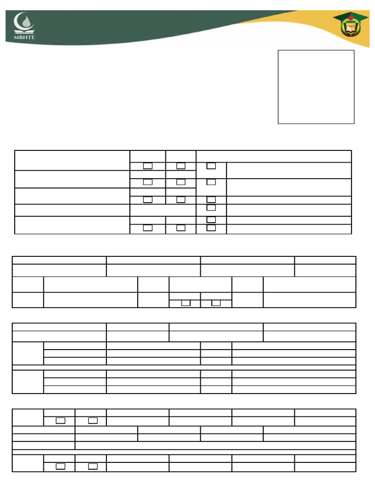 AHME-CAP Application Form | PDF