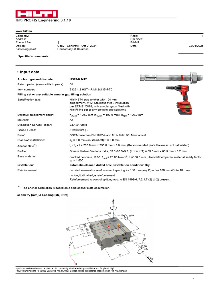 Vertical Connection | PDF | Mechanical Engineering | Building Materials