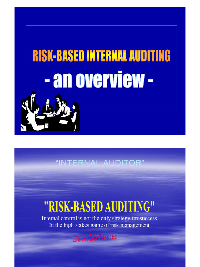 04.Overview RBIA pengenalam risk based IA | PDF | Internal Audit | Audit