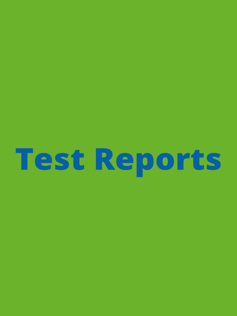 Test Reports Ecoste WPC Boards and Grills | PDF