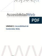 Modulo 2. Accesibilidad de Contenidos Web