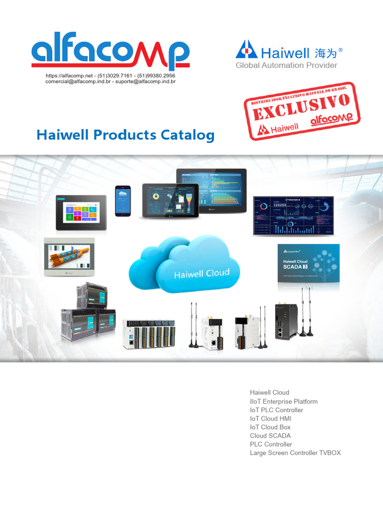 HAIWELL Catalogo Geral Haiwell | PDF | Programmable Logic Controller ...