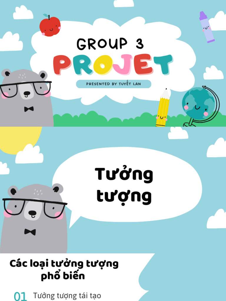 Colorful Playful Cute Group Project Presentation | PDF