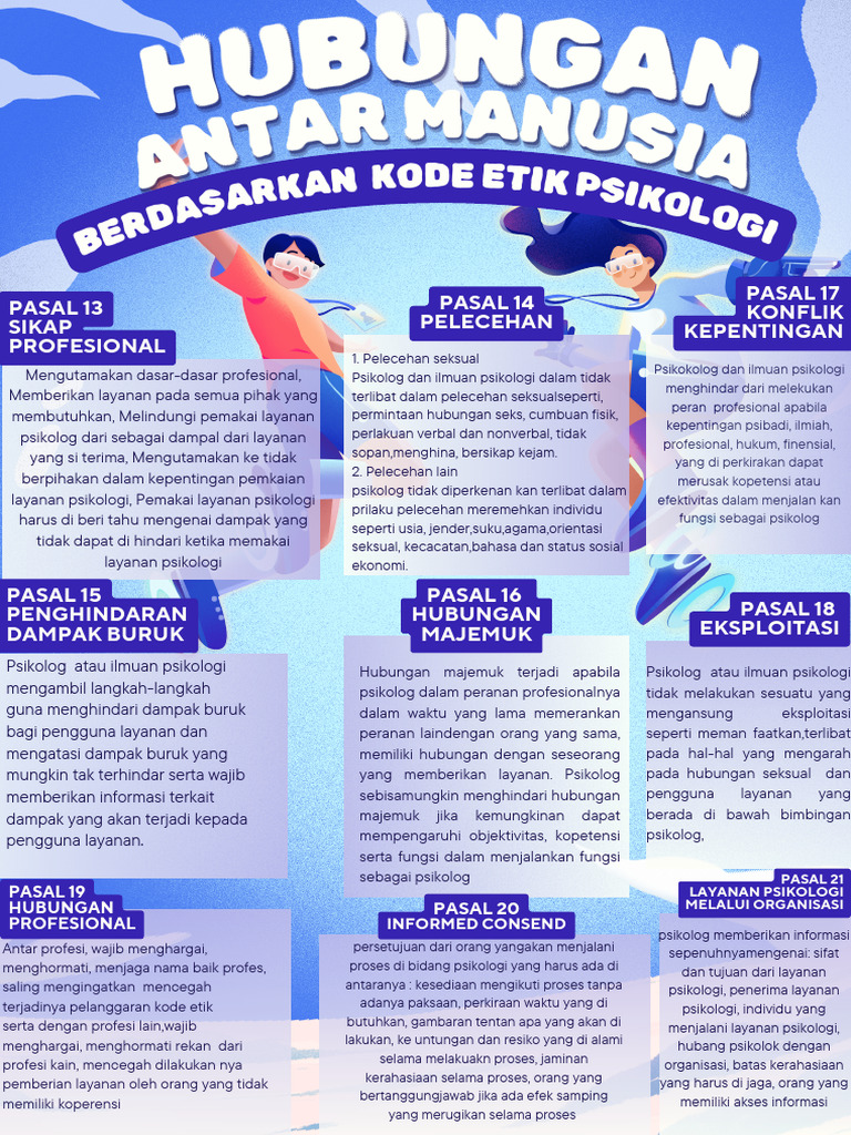 Poster Infografis Bahaya Rokok Ilustratif Biru Dan Putih | PDF