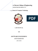 Software Engg Lab Manual 2011-12