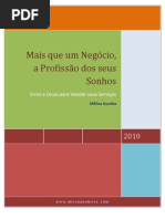 Erros e Dicas Para Vender Servicos