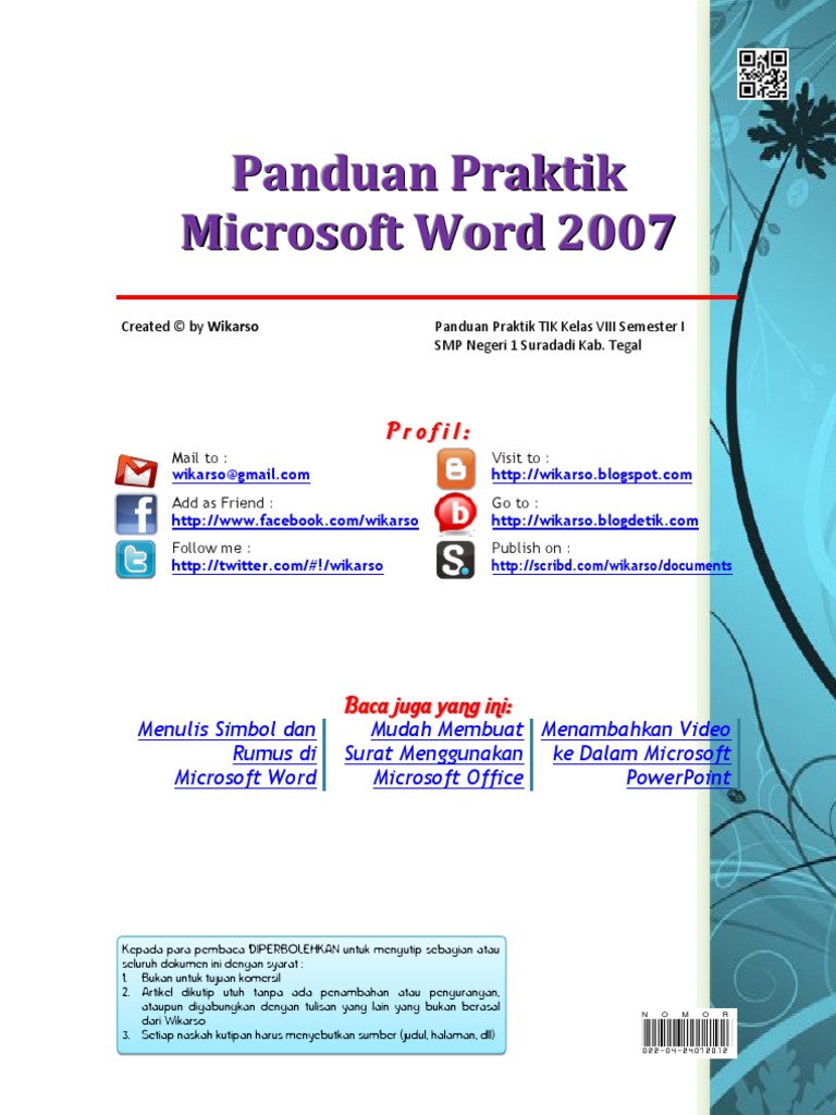 Panduan Praktik Microsoft Word 2007