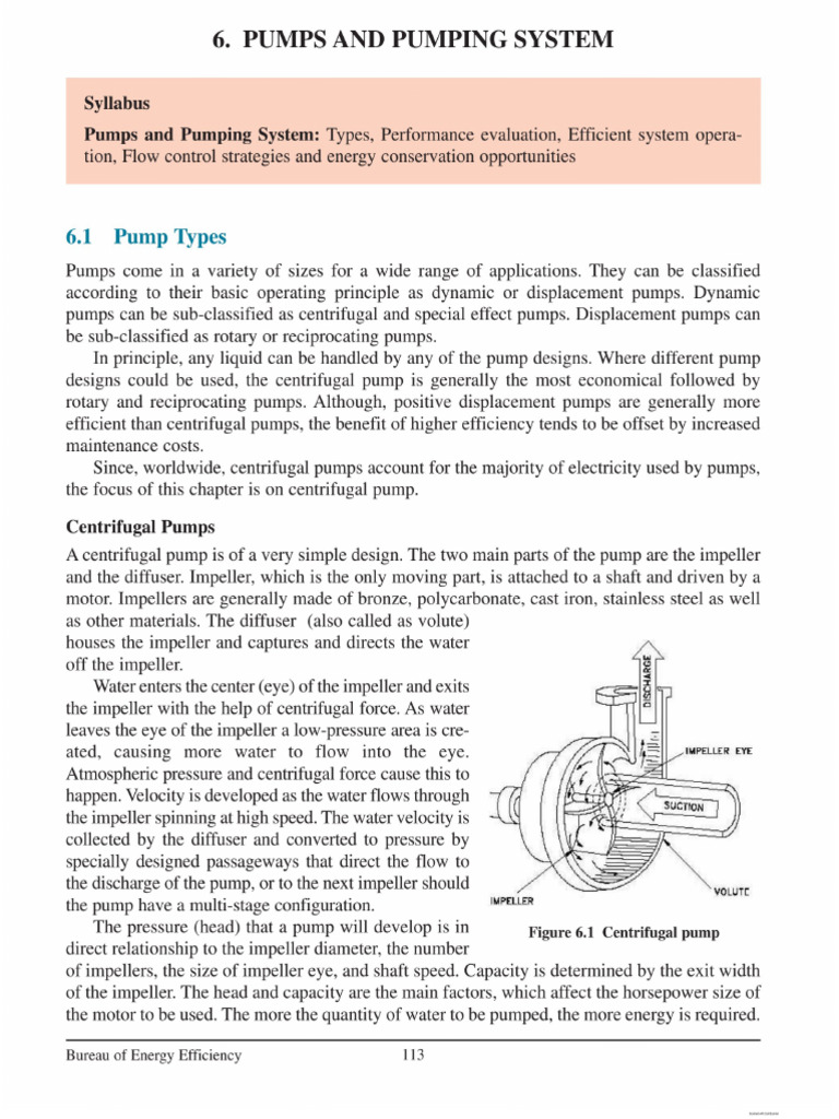 Pumps and pumping systems | PDF