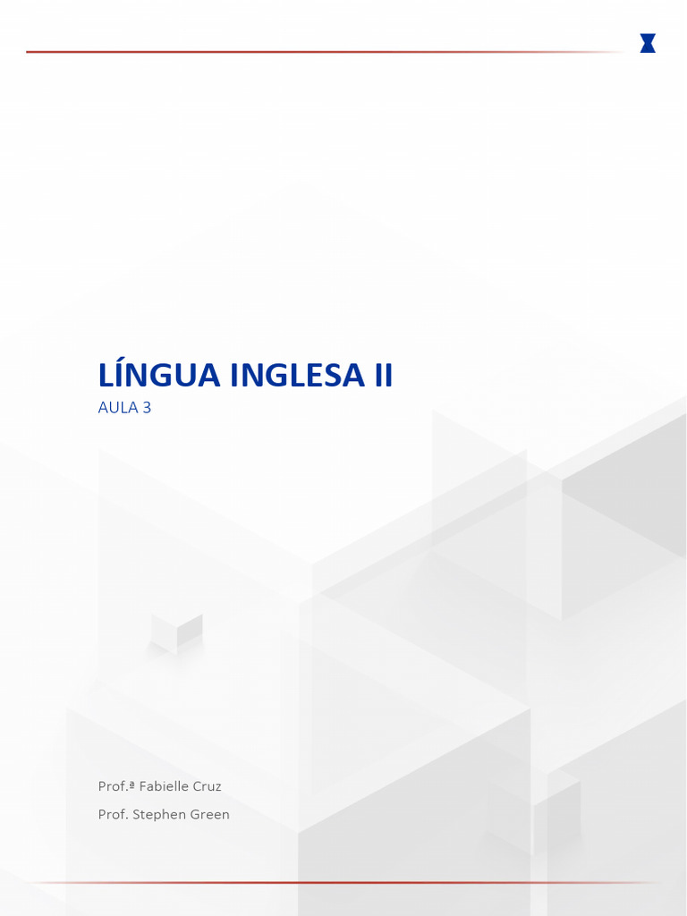 Aula 3 | PDF | Assunto (gramática) | Palavra