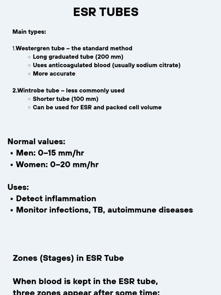 ESR TUBES | PDF