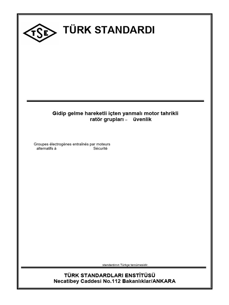 TS EN 12601 | PDF