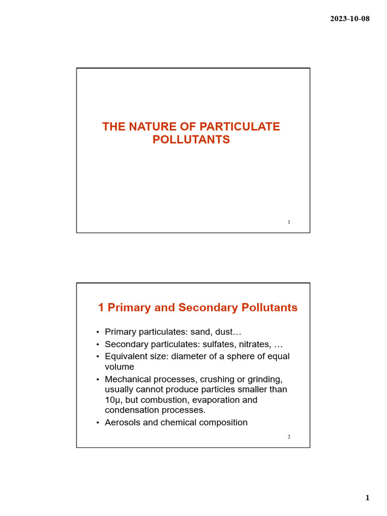 2_3-Particulate Matter Control | PDF