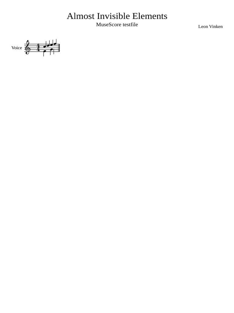 Test Invisible Elements | PDF