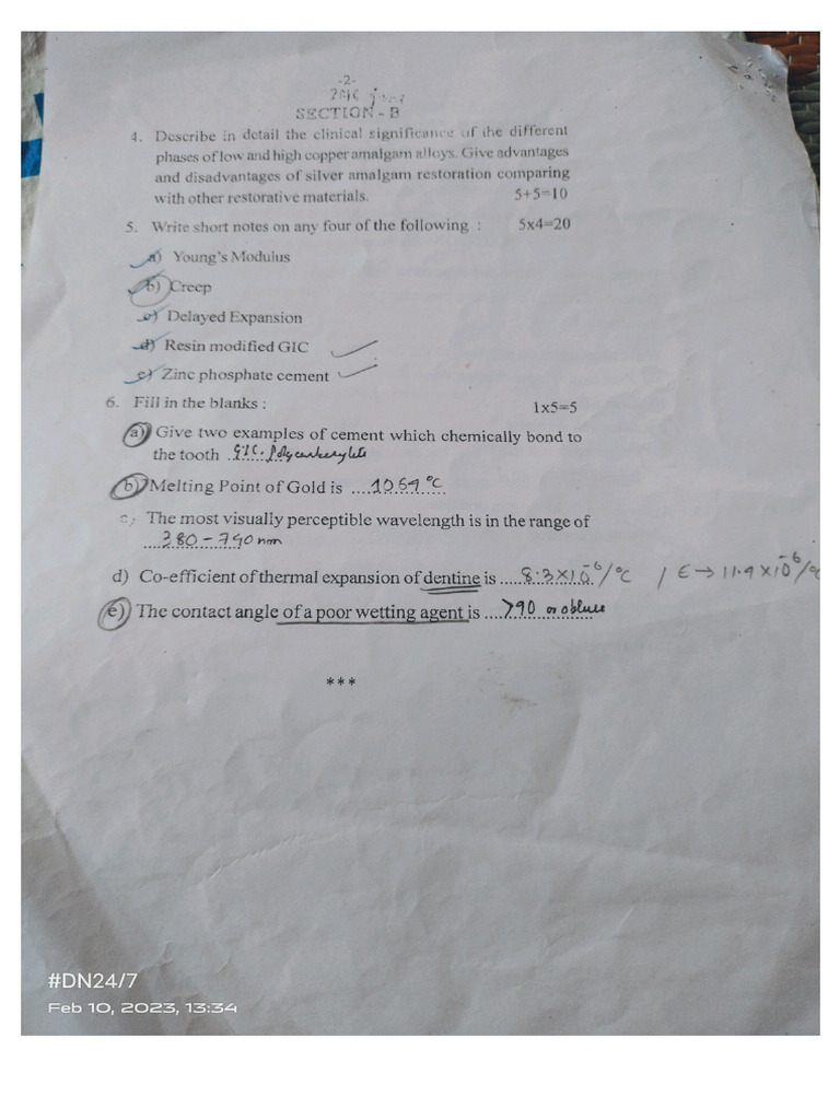 2nd yr dm questions uni | PDF