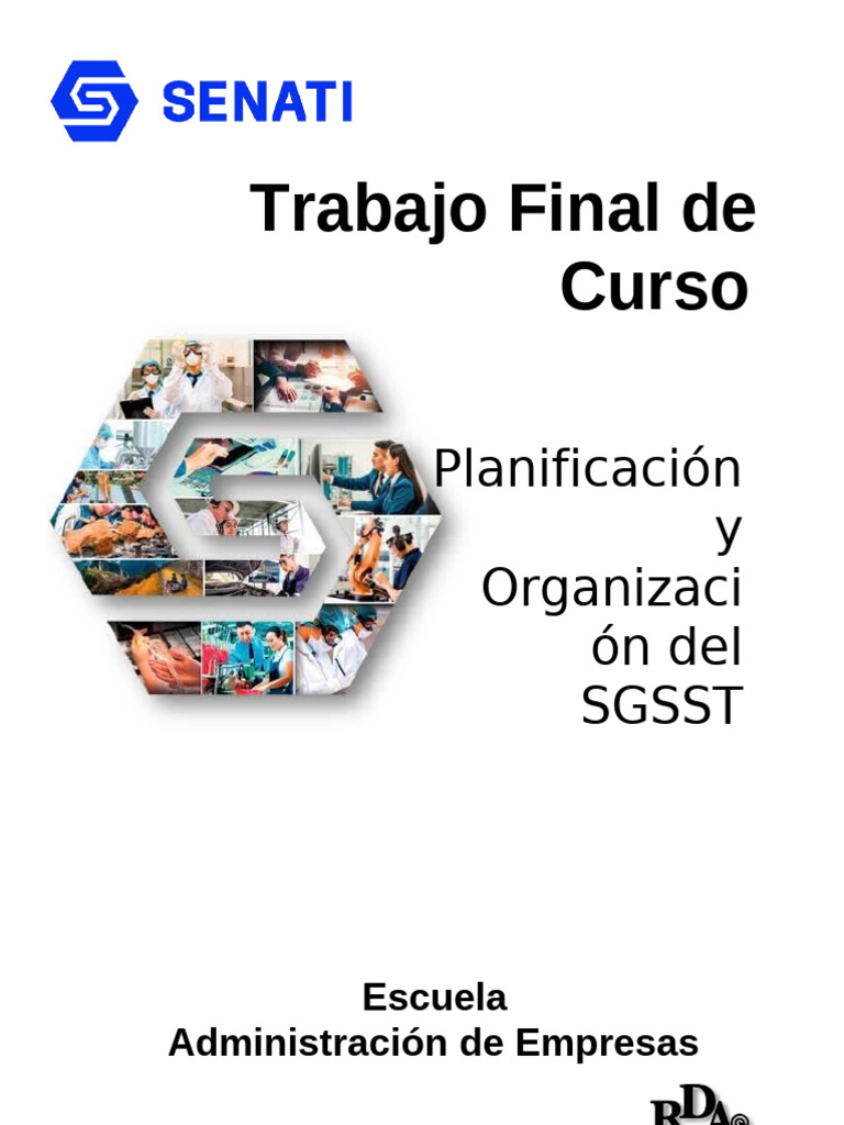 Nsid 517 Trabajofinal | PDF | Planificación | Seguridad y salud ocupacional