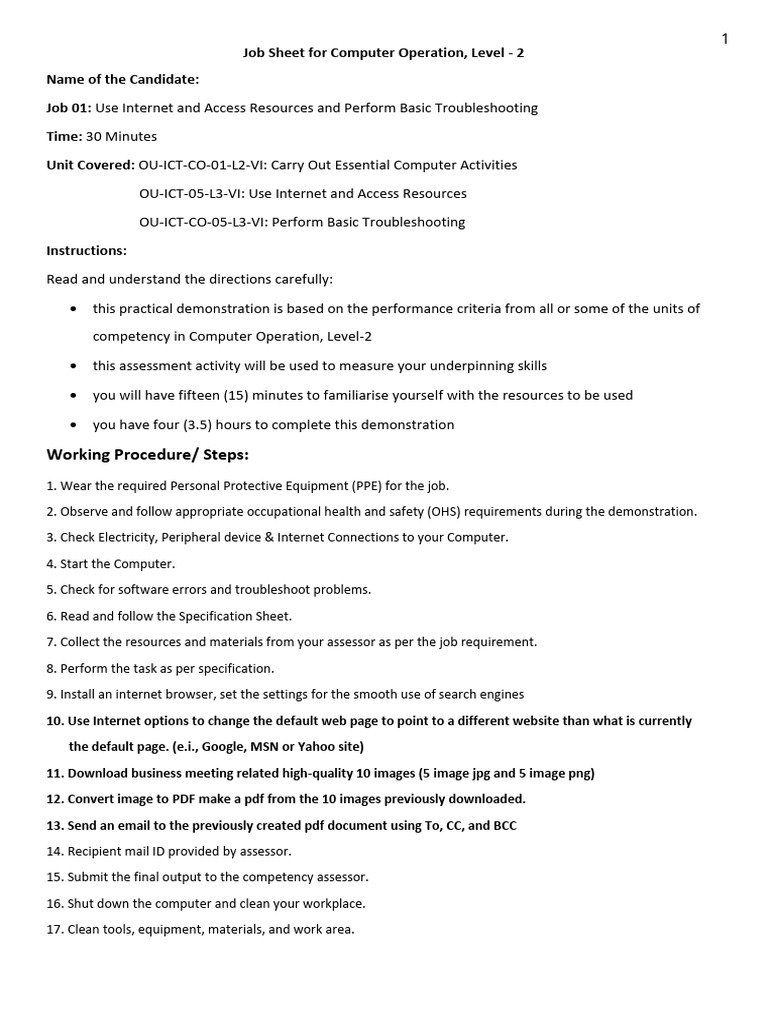 Computer Operation NSDA Q L-2 | PDF | Page Layout | Computer File