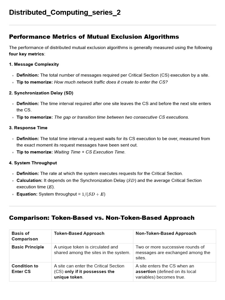 Distributed Computing Series 2 | PDF | Replication (Computing ...