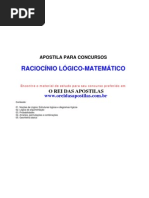 Apostila Raciocinio Logico Cod 02