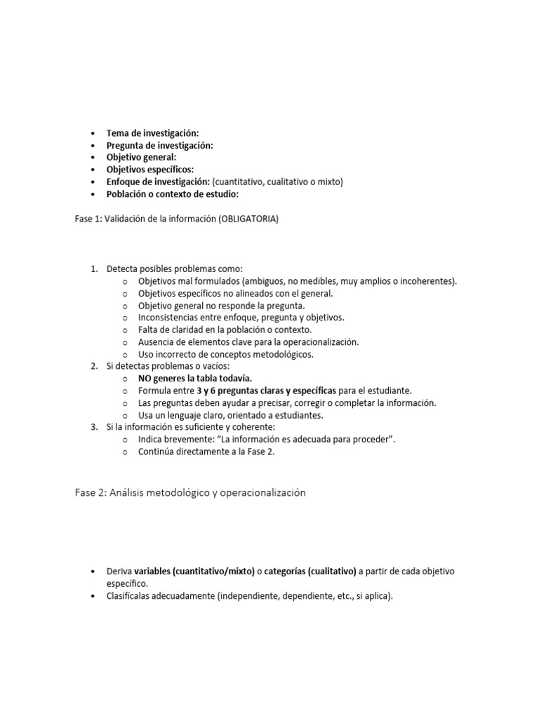 Prompt Escalas | PDF | Método científico | Science