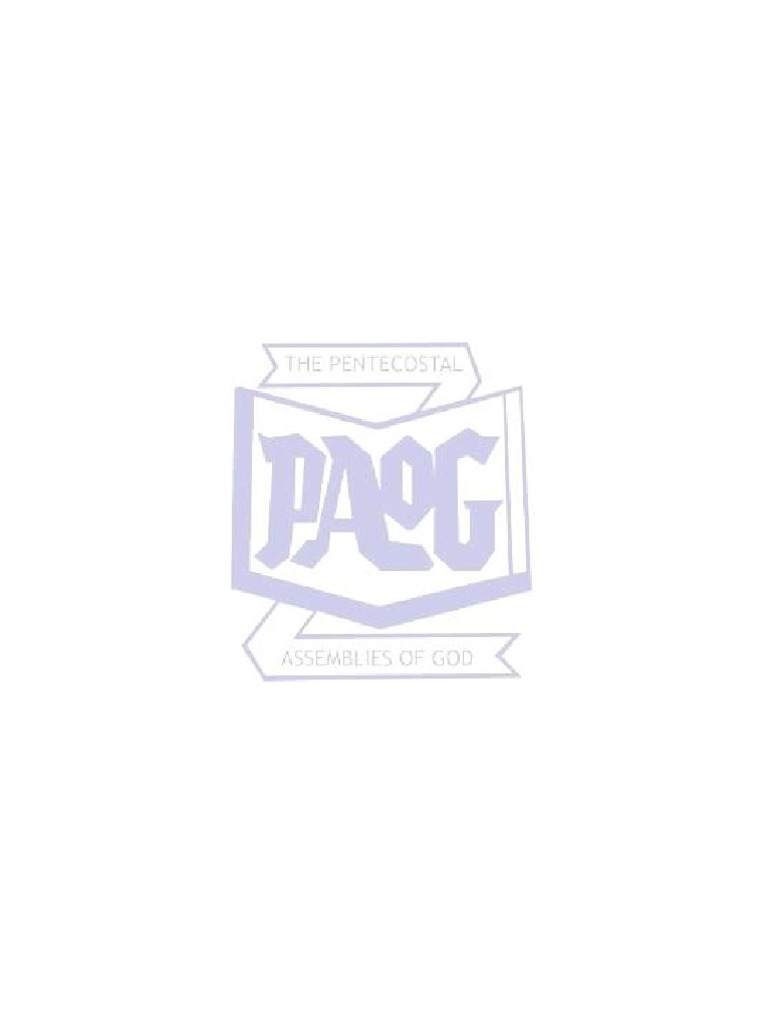 Thank You Letter - PAOG Mkushi Family | PDF